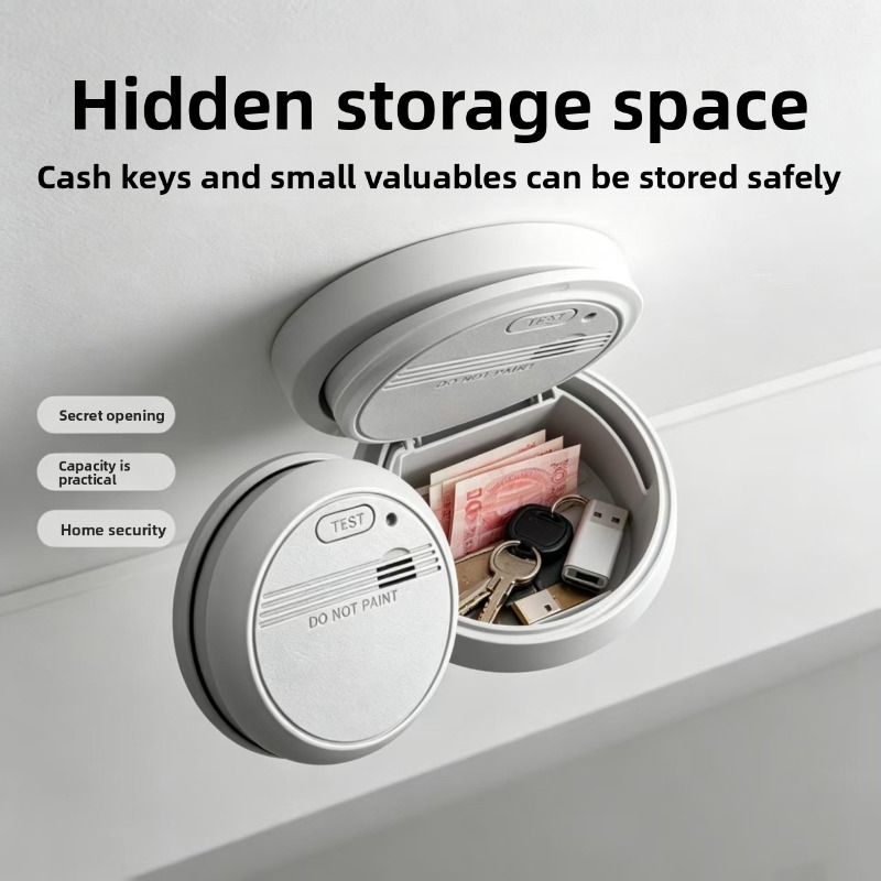 Home Security Box - Caja de Seguridad Oculta con Detector