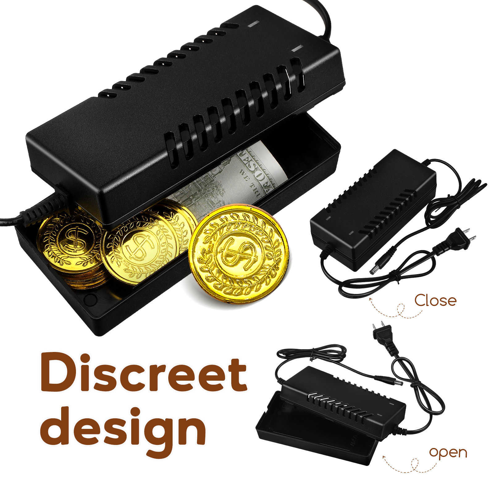 Caja de dinero oculta, enchufe - Home Security Box reseña y precio