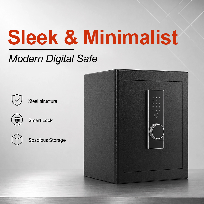 Caja fuerte biométrica con lec - Home Security Box reseña y precio