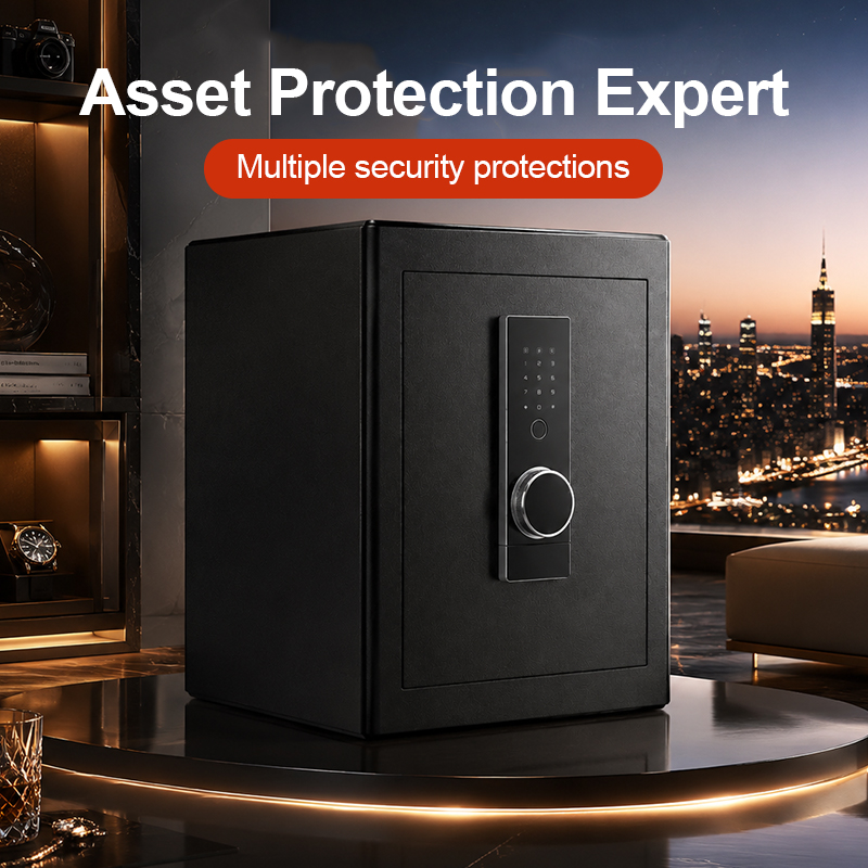 Caja fuerte biométrica con lec - Home Security Box reseña y precio
