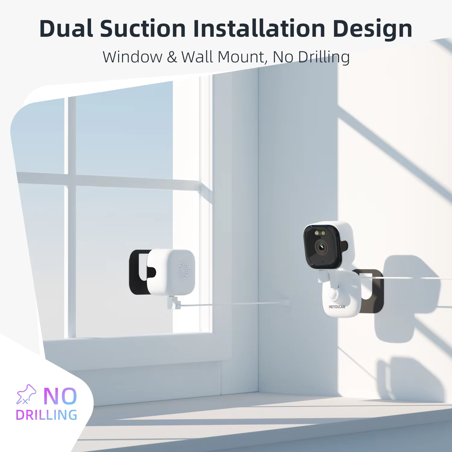 Cámara de ventana 4K con WiFi  - Home Security Robot reseña y precio