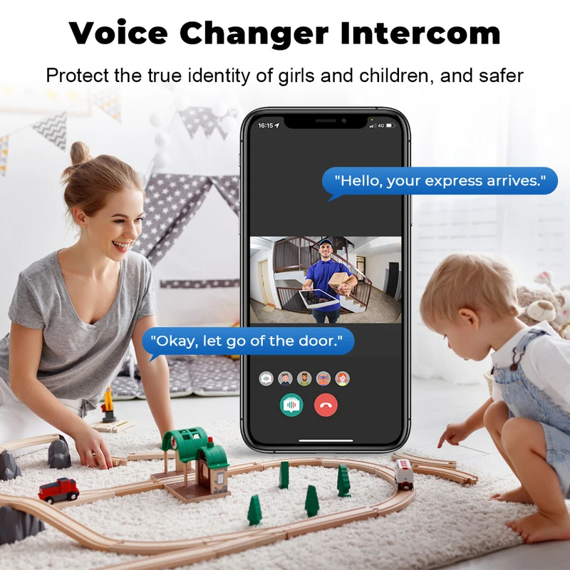 Videoportero WiFi Tuya, Cámara - Home Security Front Door Camera reseña y precio