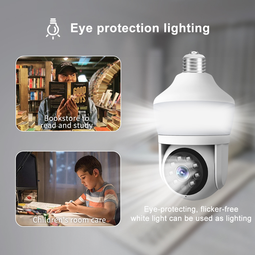 Cámara IP PTZ Inalámbrica con  - Home Security Flood Lights reseña y precio