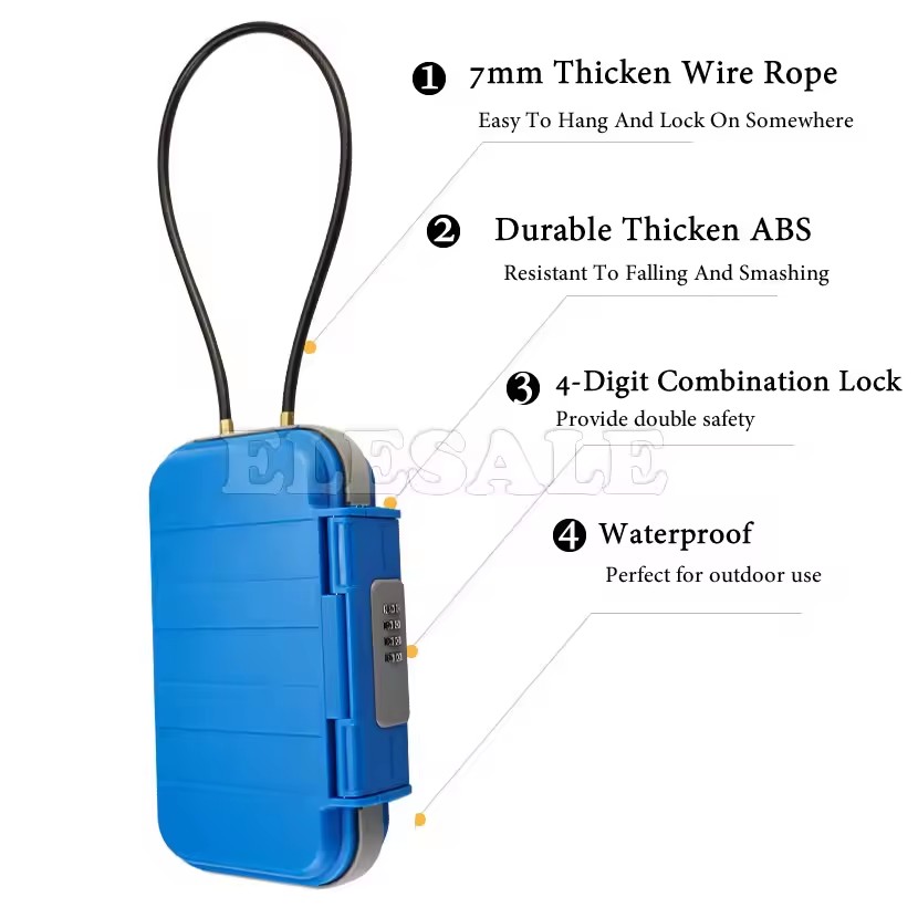 Caja de seguridad portátil cre - Home Security Box reseña y precio