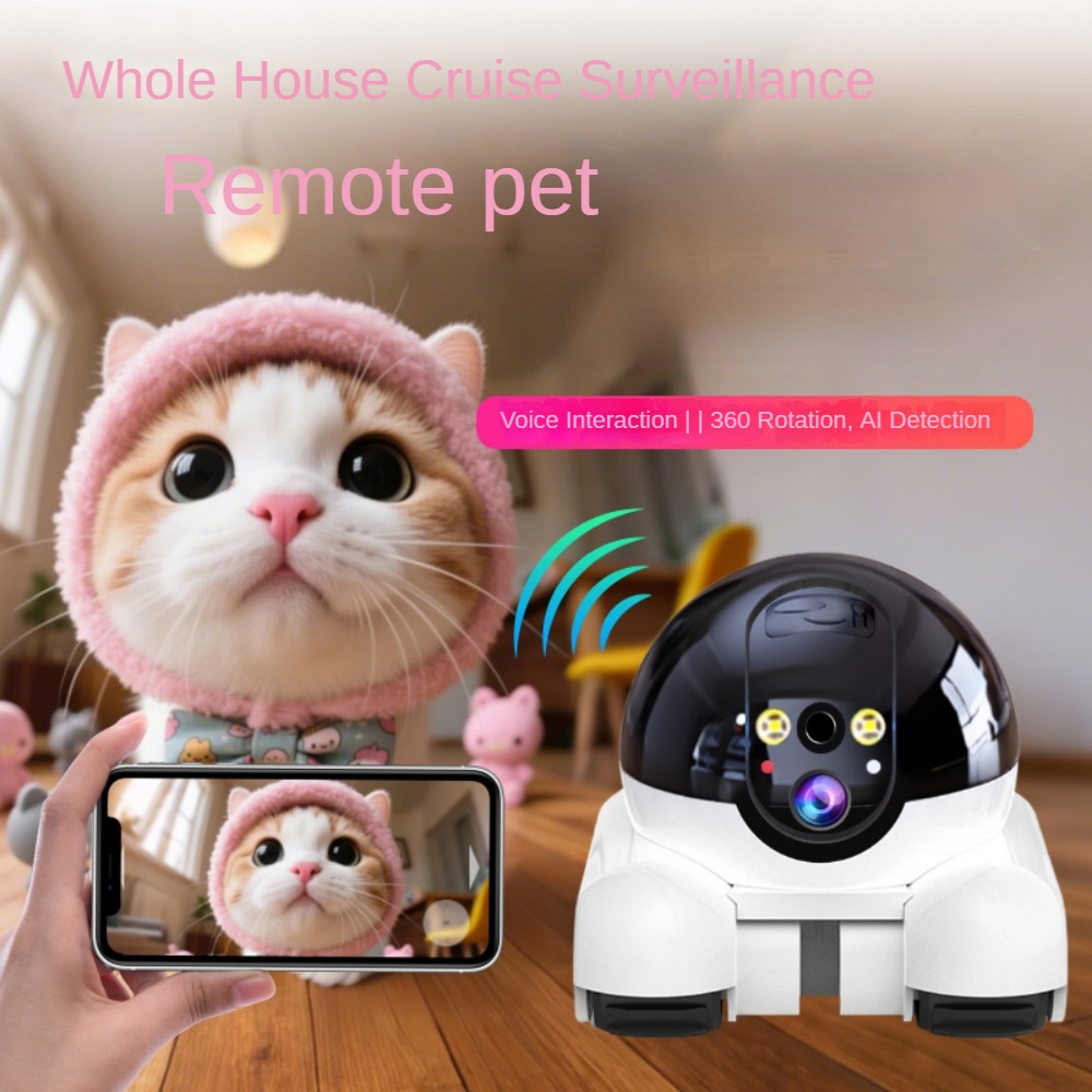 Nueva Cámara WIFI HD 1080P PTZ - Home Security Robot reseña y precio