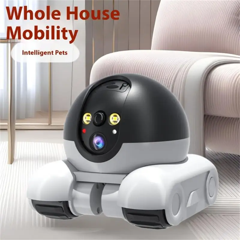 Cámara giratoria 360 ​​grados  - Home Security Robot reseña y precio